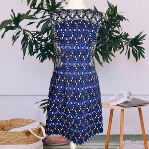 Donna Morgan Damask Print Dress